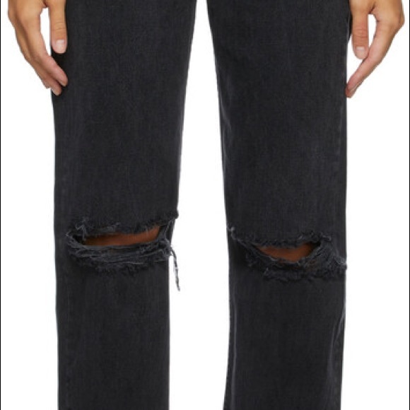 GRLFRND | Mica Jeans Distressed In Lights Off Size 25 NWT - Picture 14 of 16